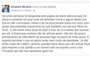 Maria Vieira novamente envolvida em polémica