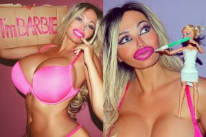 Mulher Barbie pede aos seguidores que a troquem pelas esposas (vídeo)