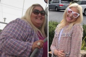 Mulher sofre de bullying agressivo depois de perder 180 quilos