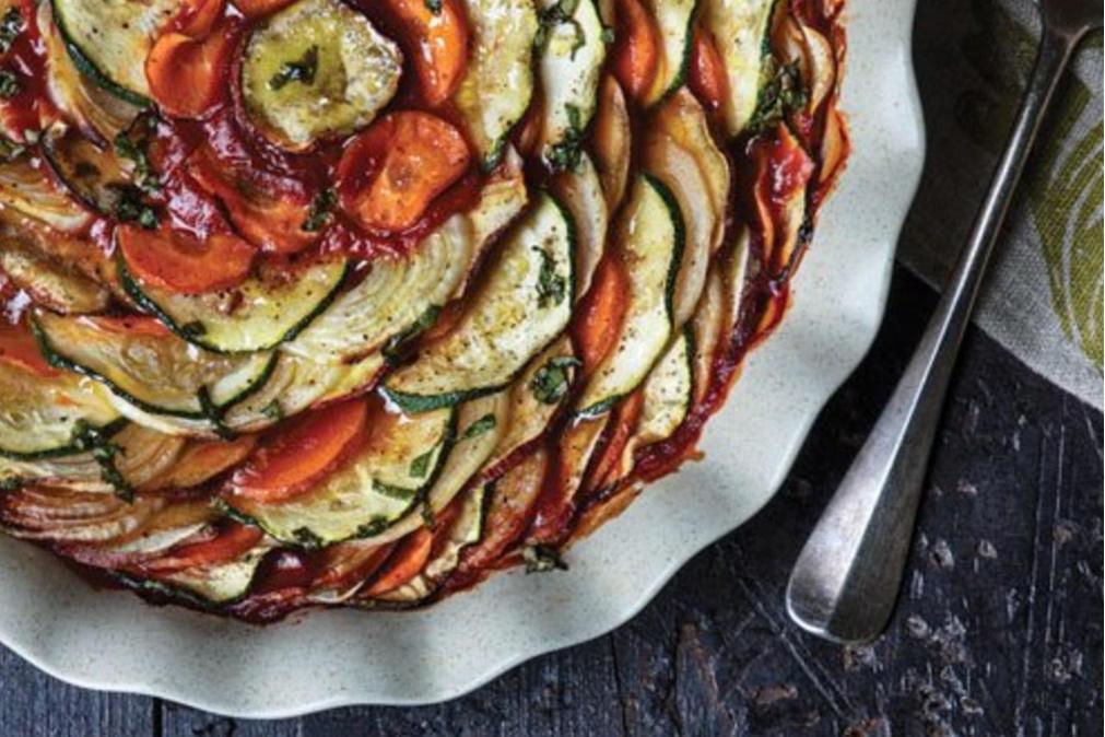 Receitas com enlatados | Ratatouille de cavala em tomate para 4 pessoas
