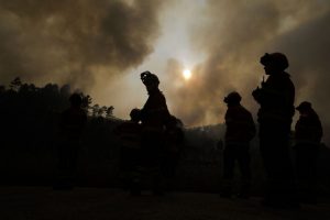 Incêndio em Loulé com 2 frentes ativas leva 53 pessoas a sair de casa