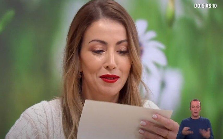 Mickael Carreira deixa Laura Figueiredo de lágrimas nos olhos