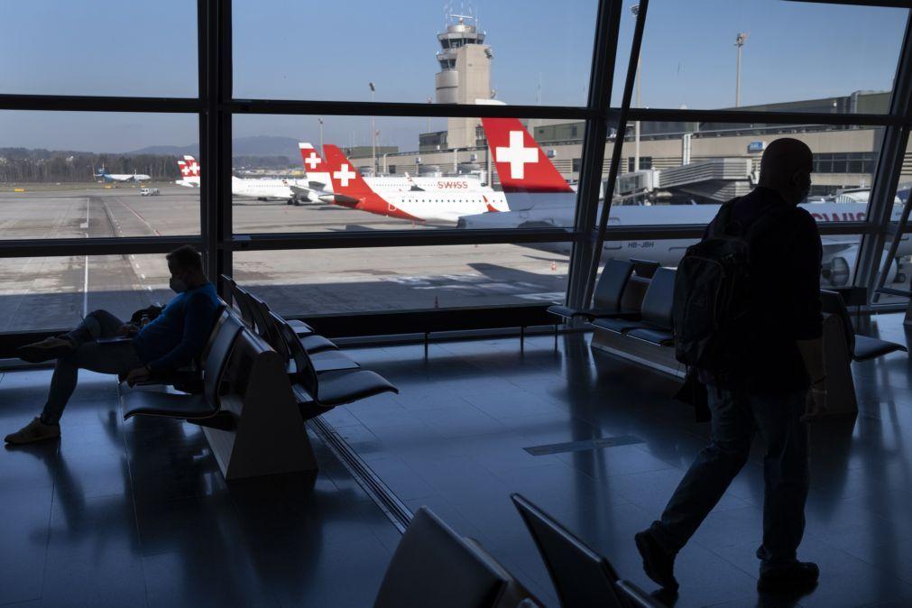 Swiss regressa aos lucros no primeiro semestre com 67 ME
