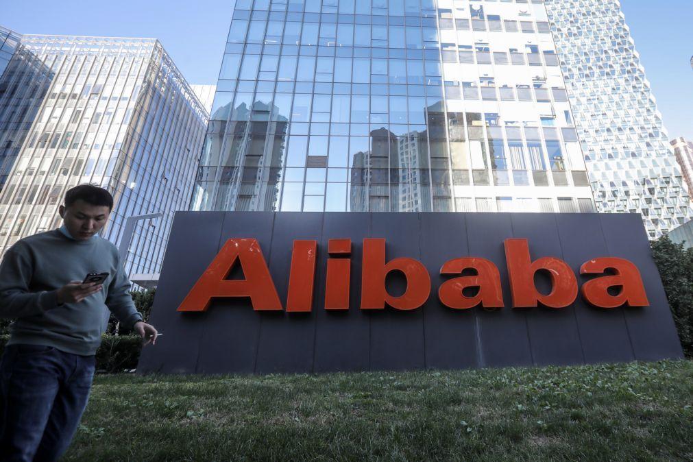 Alibaba regista quebra de receita trimestral pela primeira vez na sua história