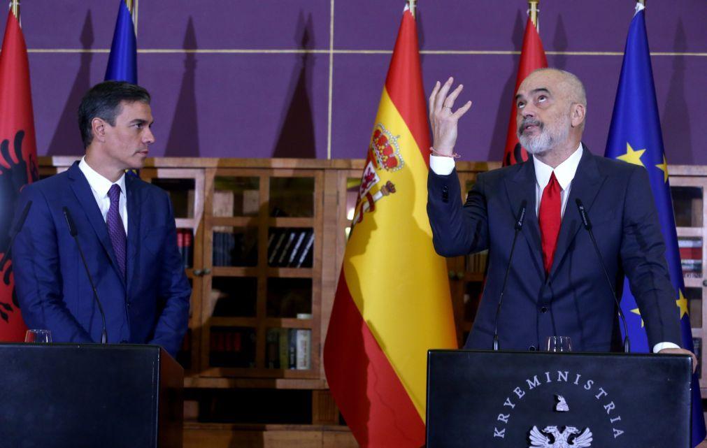 España y Albania dicen que se debe reducir la posible influencia rusa en los Balcanes