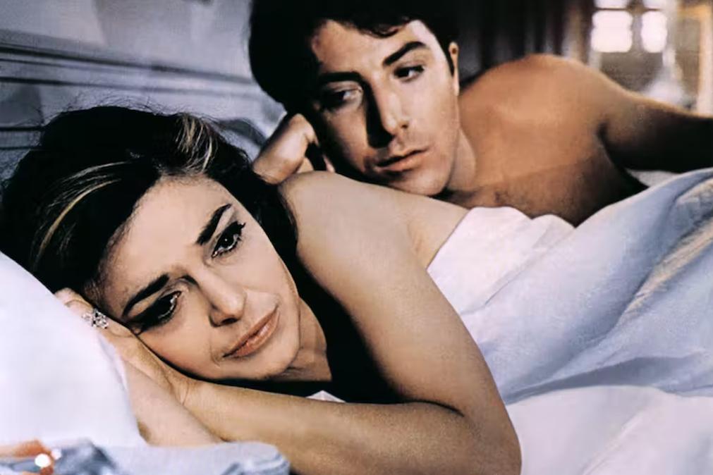 Anne Bancroft no papel de Mrs Robinson, em The Graduate, de 1967