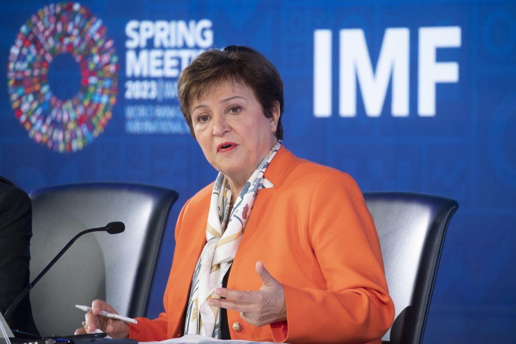 Georgieva argumenta que el crecimiento global del 3% no puede considerarse fabuloso