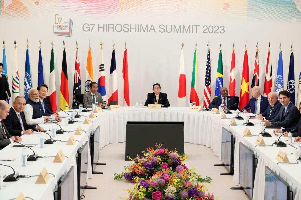 The G7 asked China to pressure Russia to stop the war