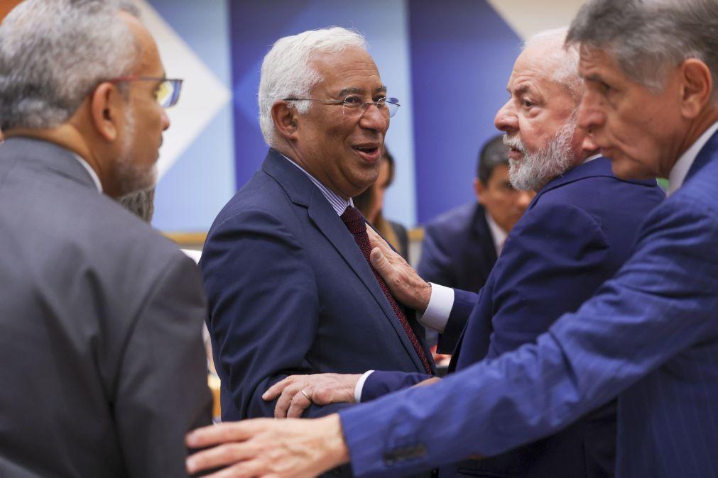 UE/cumbre: Costa destaca “voluntad política” y espera acuerdo con Mercosur a finales de año