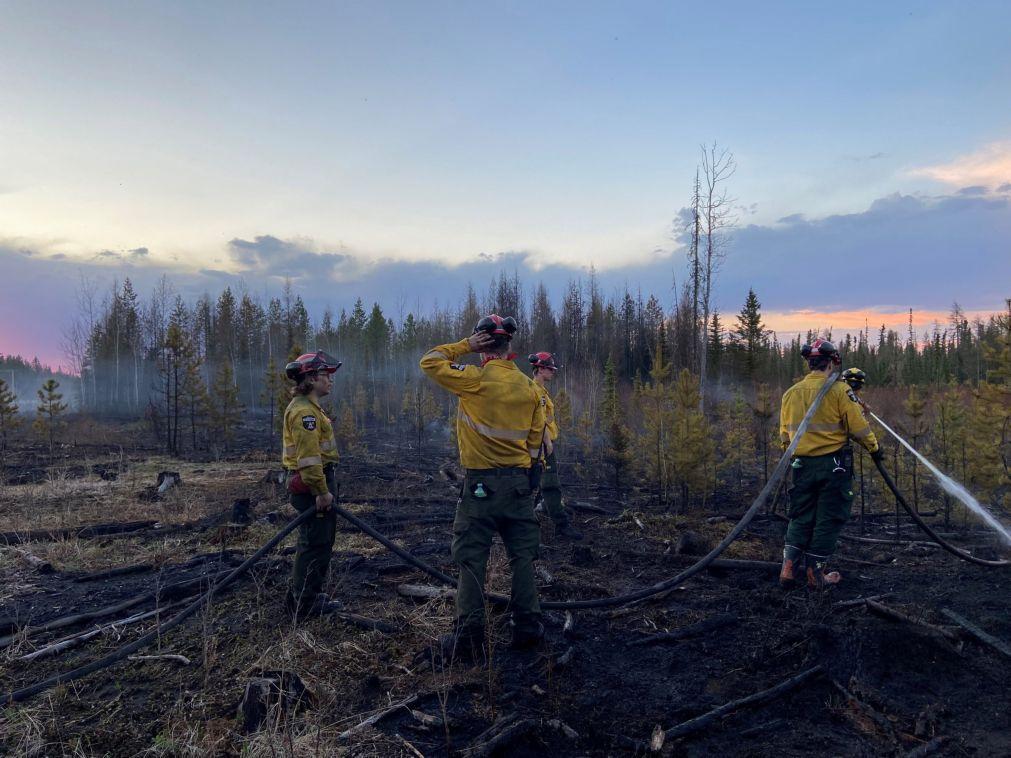 Canadian firefighters make progress in fighting some wildfires in British Columbia