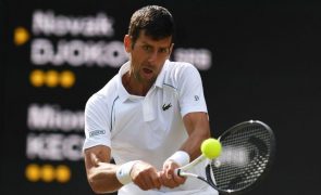 Wimbledon: Novak Djokovic apura-se para os oitavos de final