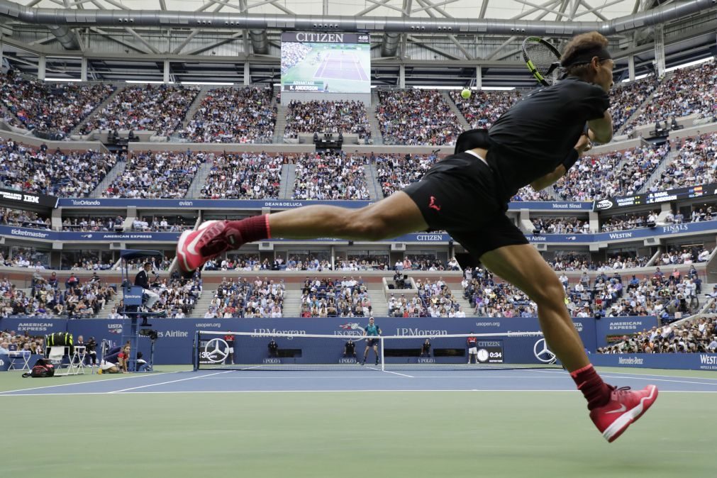 US Open: Rafael Nadal manieta Kevin Anderson e soma 16.º 'Grand Slam'