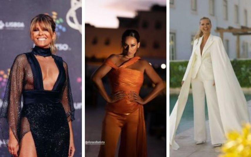 International Emmy Awards Branco, mantos e transparências! Eis os glamorosos looks da passadeira vermelha