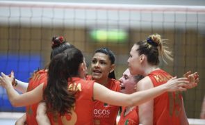 Seleção feminina de voleibol falha acesso à Golden League de 2023