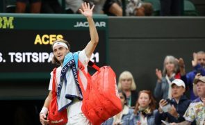 Wimbledon: Tsitsipas perde com Kyrgios e falha oitavos de final