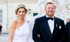 Maxima da Holanda - Supera expectativas com vestido elegante digno de noiva