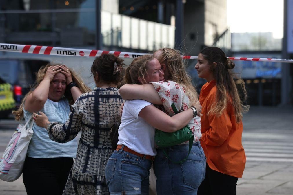 Vários mortos no tiroteio em centro comercial na Dinamarca