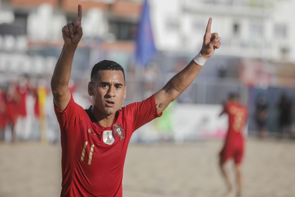 Portugal bate Suíça e está na 'final-four' da Liga Europeia de futebol de praia