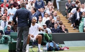Wimbledon: Tsitsipas e Kyrgios multados por comportamento incorreto