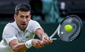 Wimbledon: Djokovic avança para os quartos de final ao vencer Van Rijthoven