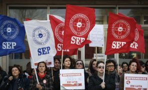 Enfermeiros da região de Lisboa e Vale do Tejo em greve na quinta-feira