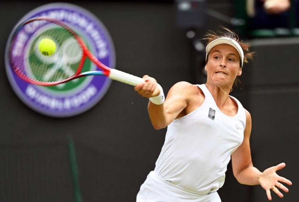 Alemã Tatjana Maria nas meias-finais pela primeira vez em Wimbledon