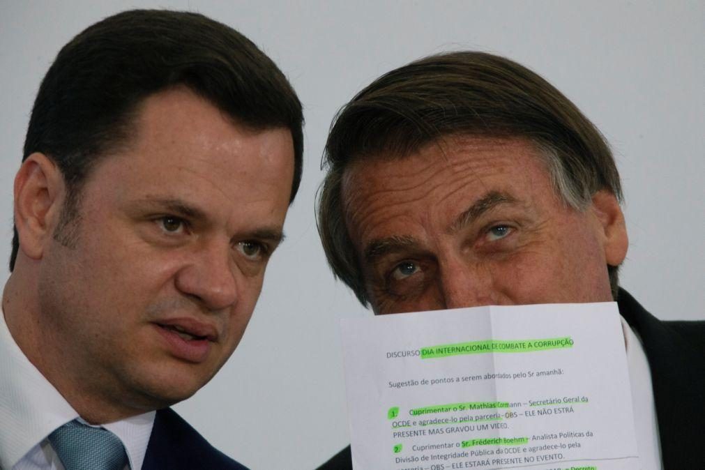 Covid-19: Ministro da Justiça do Brasil testa positivo após encontro com Bolsonaro