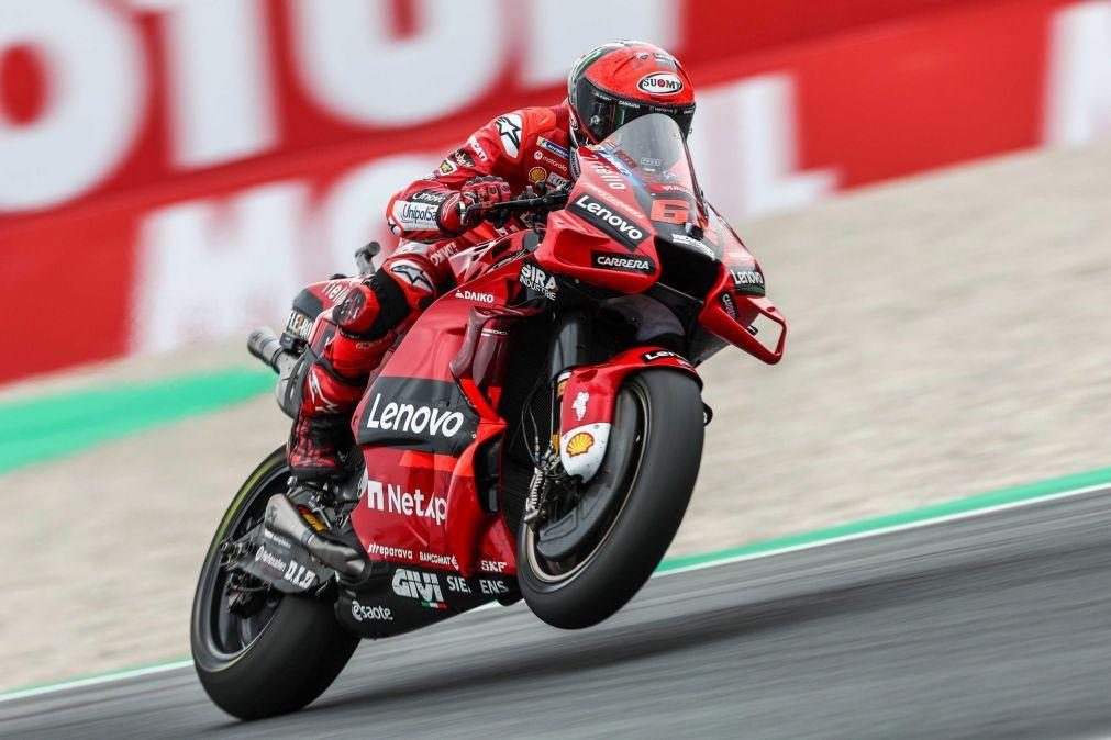 Piloto de MotoGP Francesco Bagnaia sofre acidente de viação sob efeito do álcool