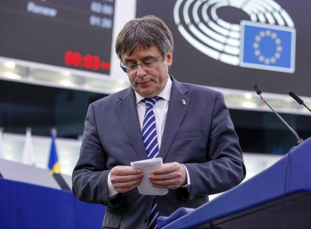 Justiça europeia rejeita recurso de Puigdemont contra Parlamento Europeu