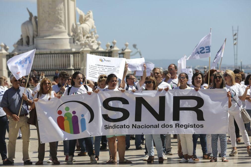 Sindicato Nacional dos Registos avança com greve dois dias por semana em agosto