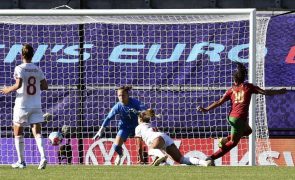 Portugal estreia-se no Europeu feminino com empate face à Suíça