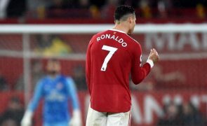 Treinador do Manchester United garante que Ronaldo 