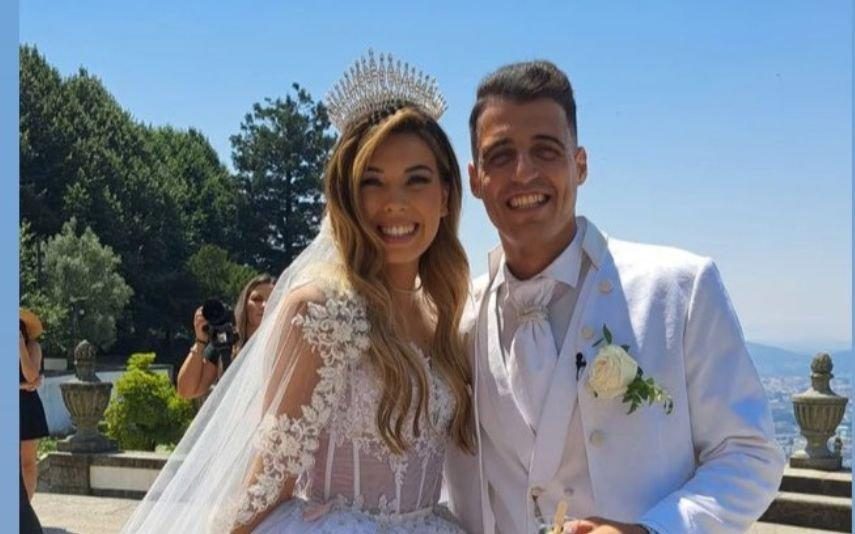 Isabela Cardinali e Pedro Moreira já estão casados [veja as imagens da festa]