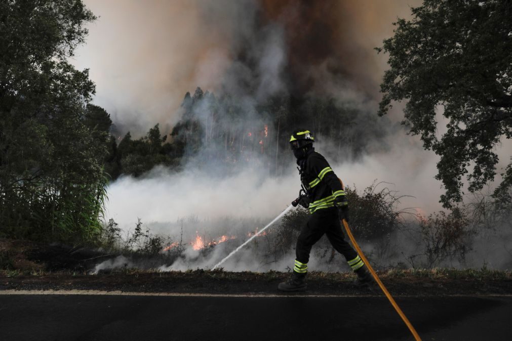 Incêndios de Ansião e Alvaiázere cortam IC8