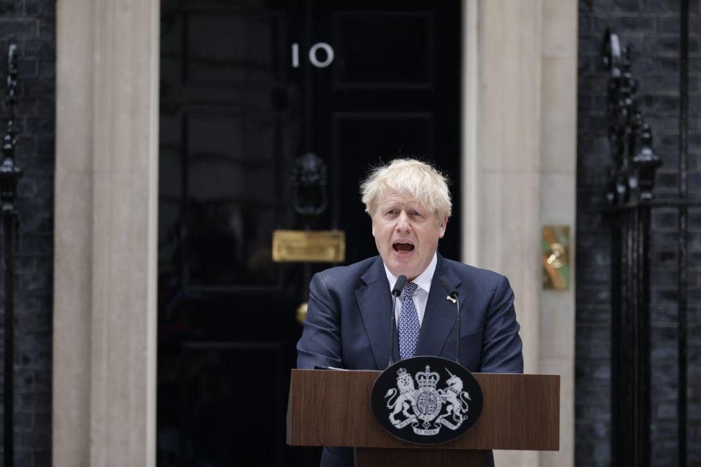 Reino Unido/Crise: Oito candidatos avançam para suceder a Boris Johnson