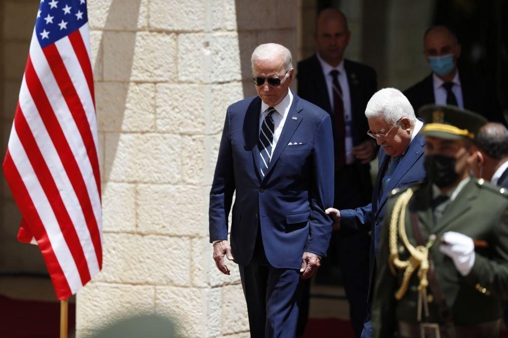 Biden anuncia quase 100 ME de ajuda a hospitais palestinianos