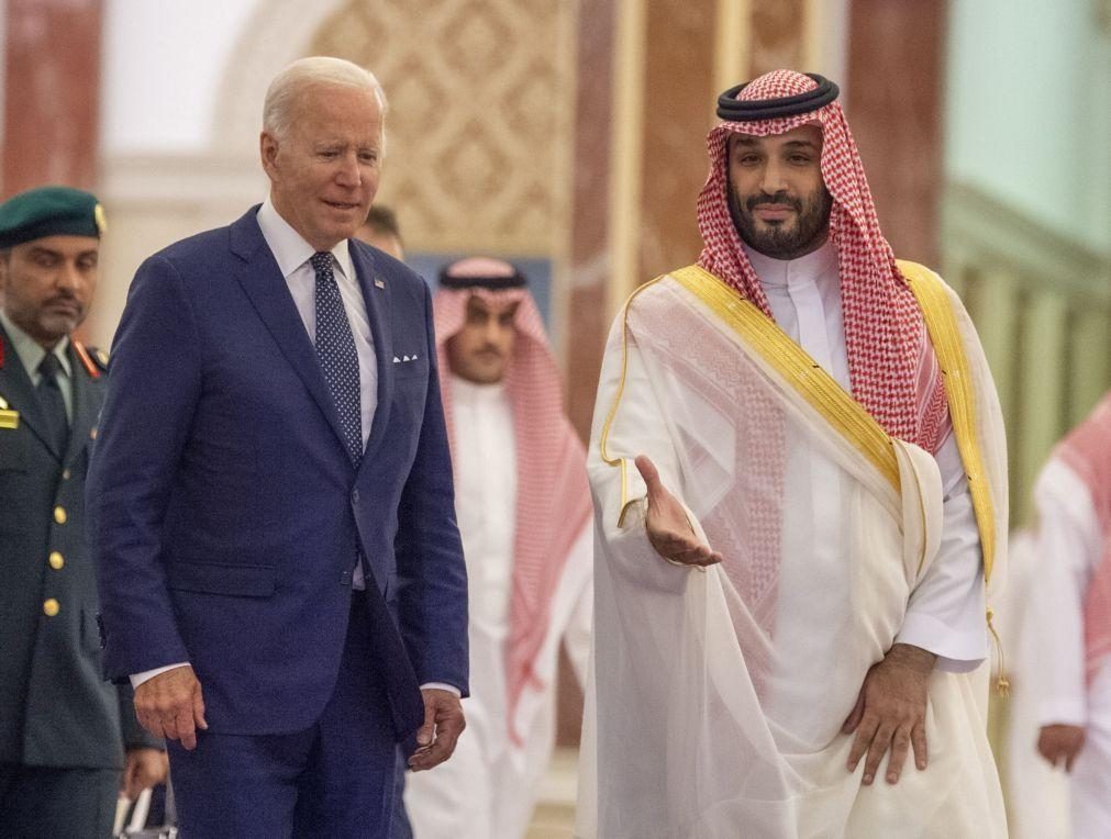 Biden deixa Arábia Saudita 