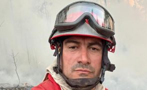 Telmo Ferreira no combate aos fogos recebe onda de carinho