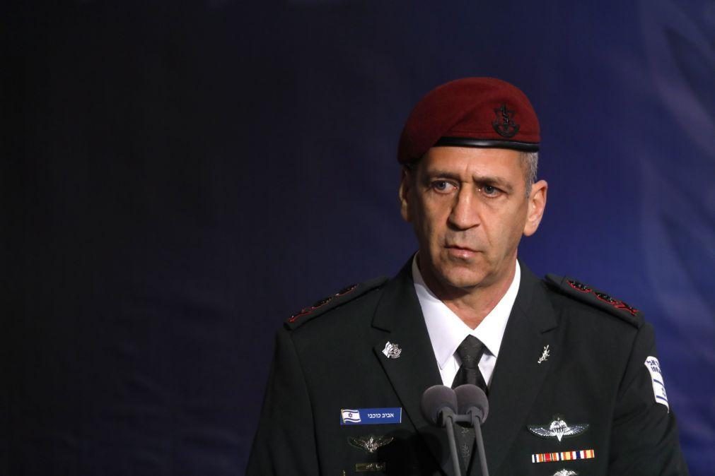 Chefe militar israelita está em Marrocos para reforçar cooperação crescente