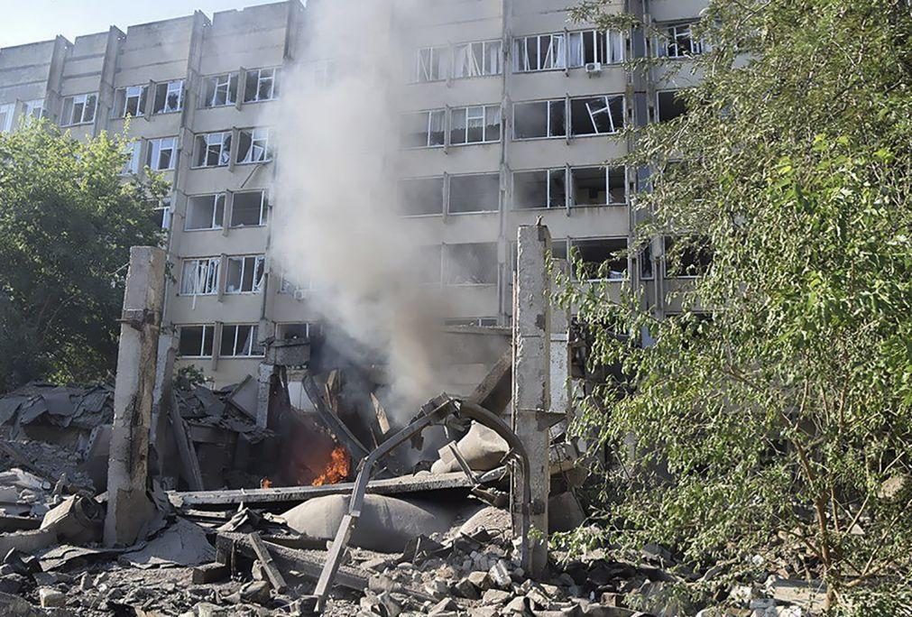 Rússia volta a bombardear Odessa e Dnipro, pelo menos seis feridos