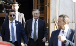 Primeiro-ministro italiano visita Presidente e conversa com aliados de coligação