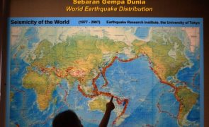 Sismo de magnitude 5,8 ao largo da Indonésia, sem alerta de tsunami