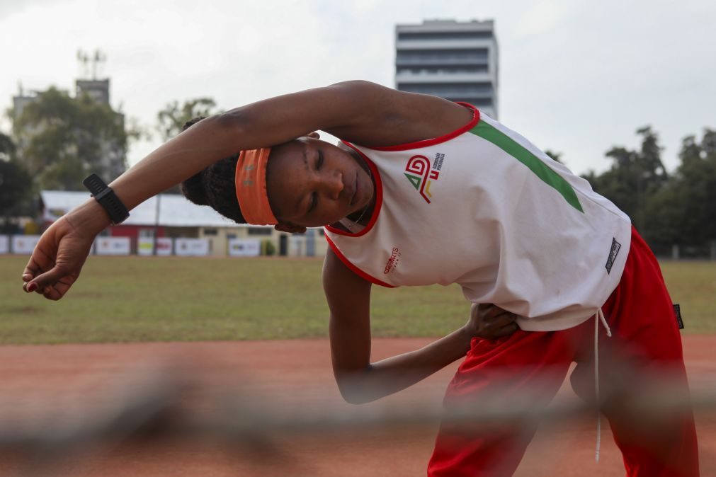 Atleta que vai representar Moçambique no mundial em 