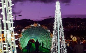 Madeira investe cerca de 1,9ME em iluminações de Natal, Fim de Ano e Carnaval