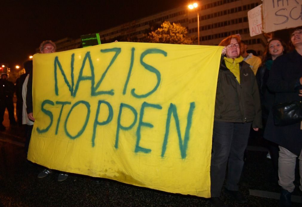 «Nazis fora»: centenas de alemães na rua contra extrema-direita