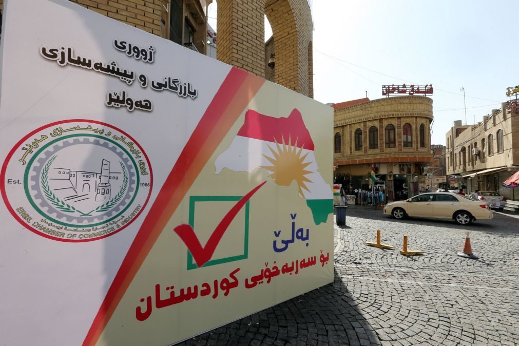 Curdistão iraquiano realiza hoje referendo sobre independência em ambiente de pressão