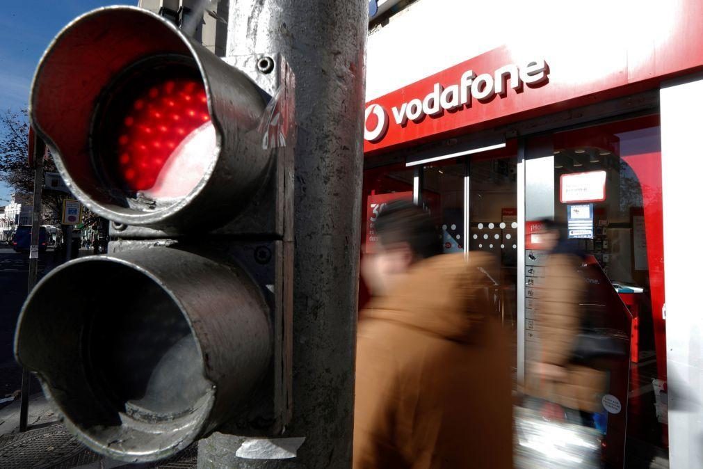 Receitas de serviço da Vodafone sobe 2,5% no 1.º trimestre mas recuam 0,5% na Alemanha