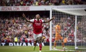Arsenal goleia Sevilha em particular com 'hat-trick' de Gabriel Jesus
