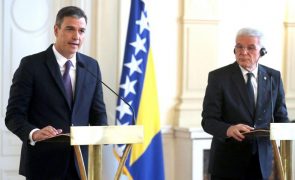 PM espanhol expressa em Sarajevo apoio à candidatura da Bósnia à UE