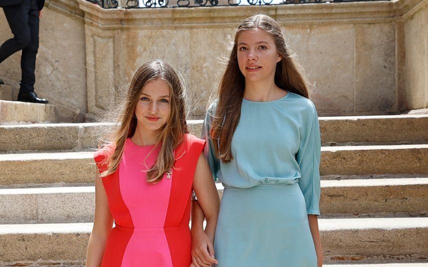 Princesa Leonor e Infanta Sofía - Inseparáveis! O gesto cúmplice entre irmãs que está a encantar os fãs